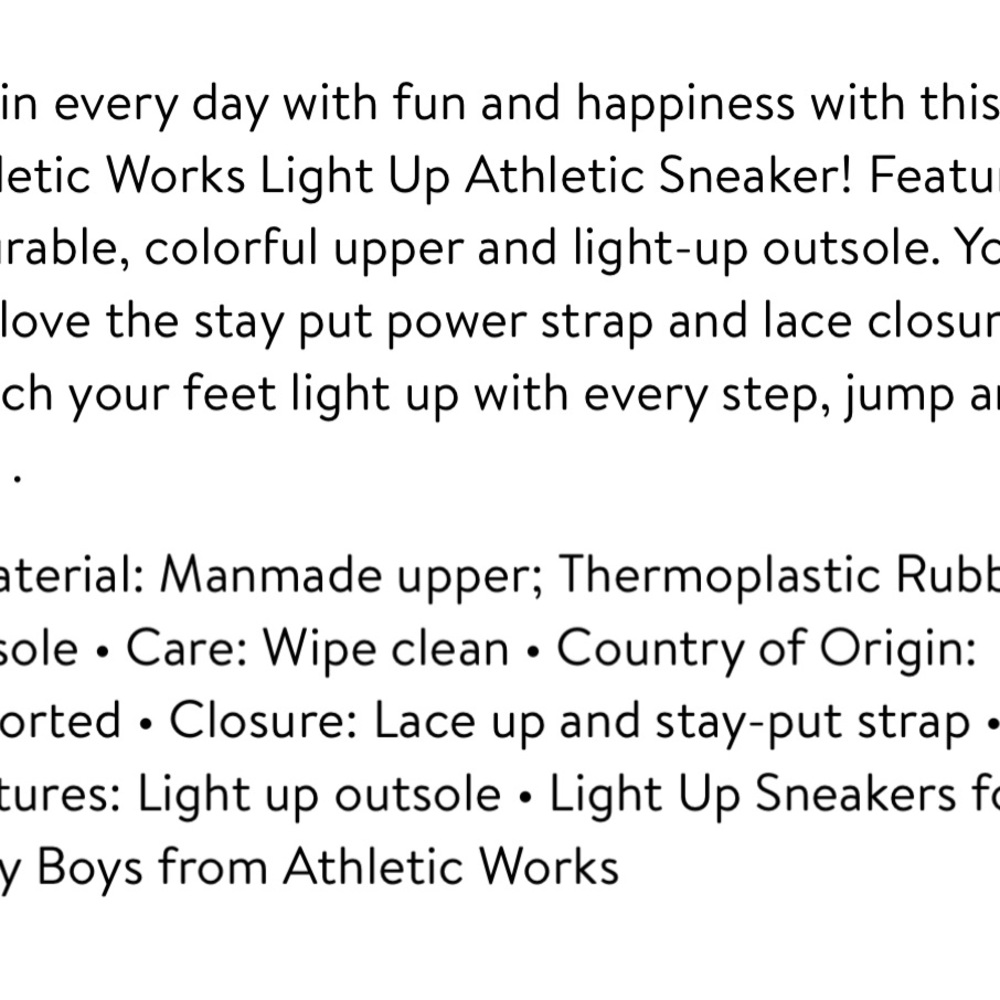Boys light up sneakers feature memory foam and easy slip on design! - Picture 4 of 4